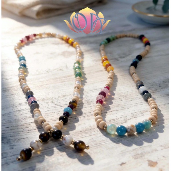 COLAR BOHO HEALING - ARCO ÍRIS